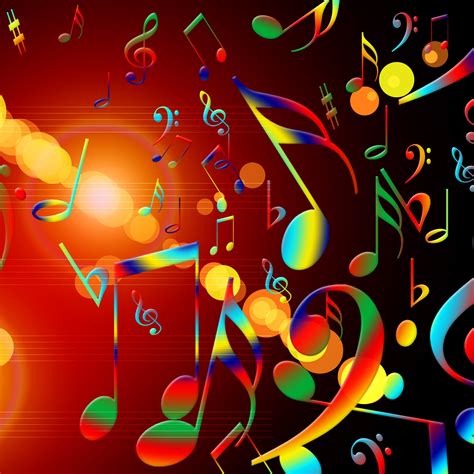 Dance Music Notes Free Image Download