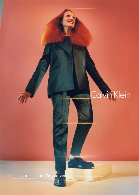 Calvin Kleins Fall 2016 Ad Campaign Featuring Grace Coddington Young