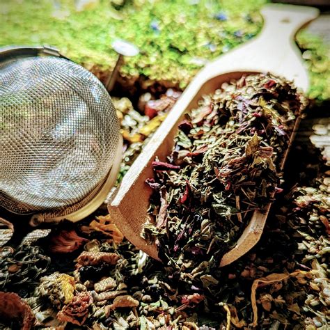 Hibiscus Mint Herbal Tea Blend The Folk Collaborative