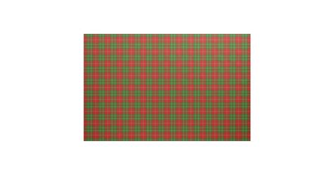 Burnett Scottish Clan Tartan Fabric Zazzle