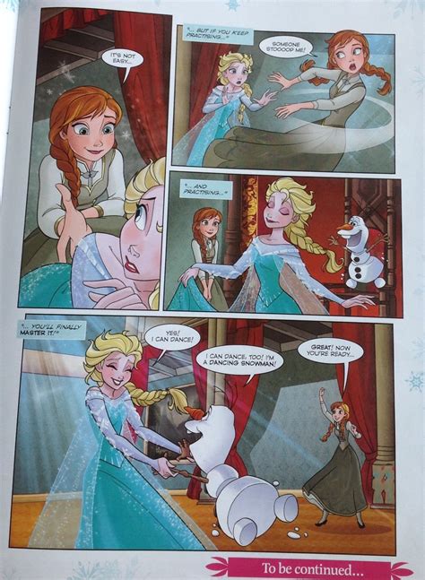 Frozen Comic Dancing Day Princess Anna Photo 38228861 Fanpop