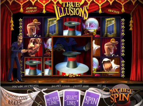 True Illusions A Magical Themed 3d Slot