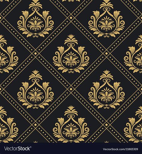 Background Victorian Regal Pattern Seamless Baroque Backdrop