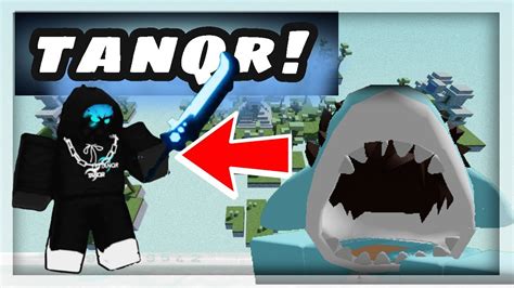 I Became Tanqr In Skywars Roblox Bedwars Youtube