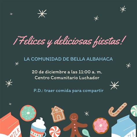 Plantillas Para Invitaciones Navideñas Gratis Canva