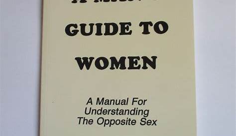 Man's Guide to Women...A Manual for Understanding the | Etsy