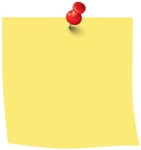 Sticky Note PNG Clip Art Image Gallery Yopriceville High Quality Images And Transparent PNG