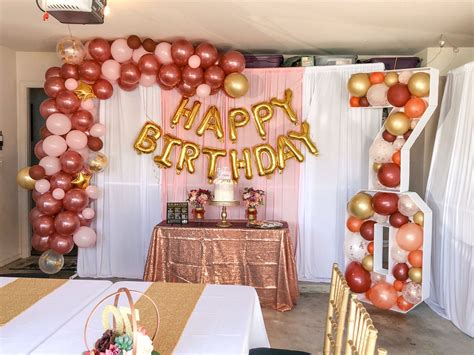 Garage Birthday Party 70th Birthday Party Ideas For Mom 70th
