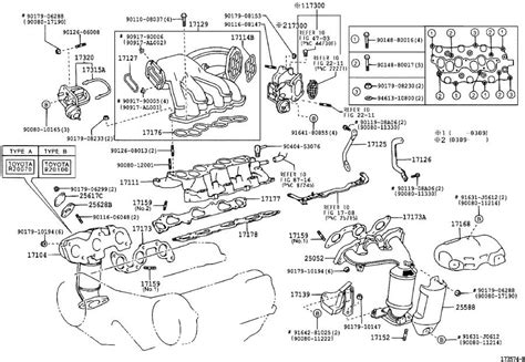 2005 Toyota Camry Engine Intake Manifold Spec Exhaust California