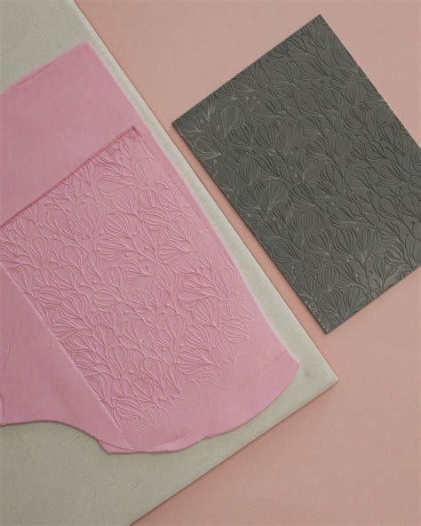 This Polymer Clay Texture Sheet Designed For Jewelry Making Size