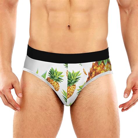 Jirt Comfort Pineapple S Xxxl Boxer Briefs Underwear Low Rise Mens