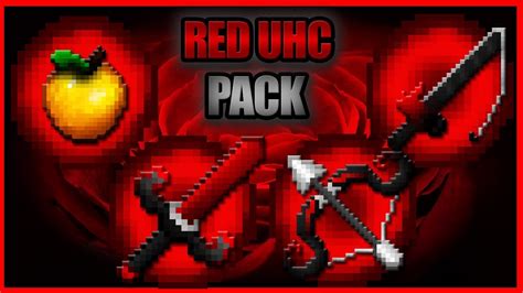 Minecraft Pvp Texture Pack L Red Uhc Faithful Pack 1718 Youtube