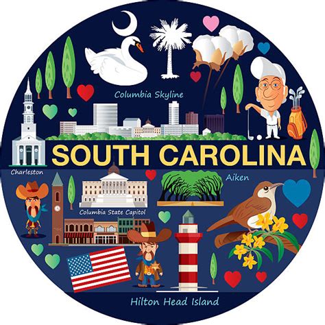 Top 60 Charleston South Carolina Clip Art Vector Graphics And