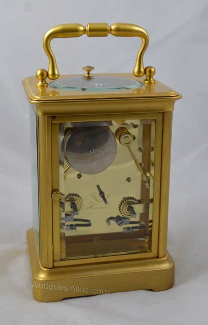Antiques Atlas Bell Striking Carriage Clock Pons Paris