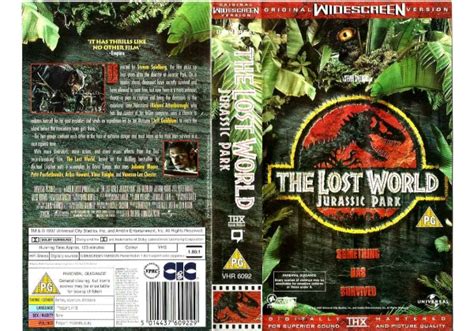 Lost World Jurassic Park 2 Widescreen The 1997 On Universal