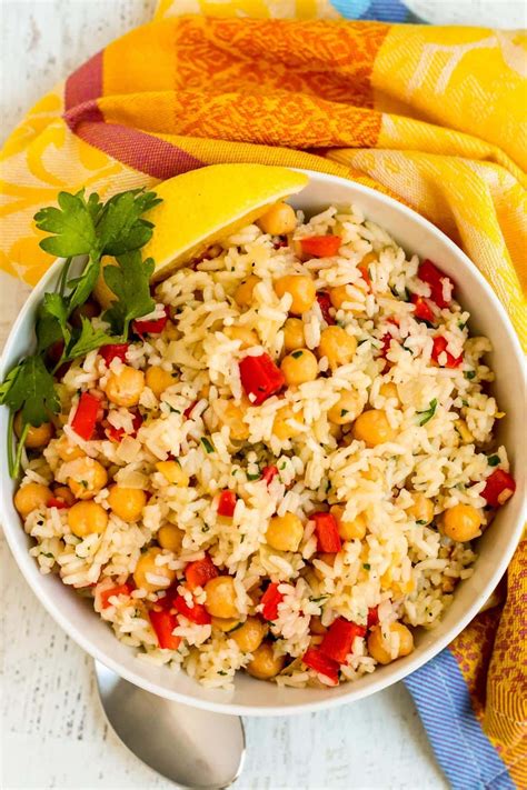 Chickpea Rice Pilaf Recipe Veggies Save The Day
