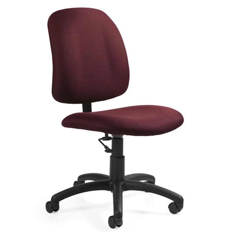 Armless Leather Desk Chair Chair Design