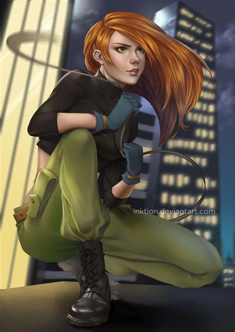 22 fan art drawings that make disney television shows badass kim possible kim possible and