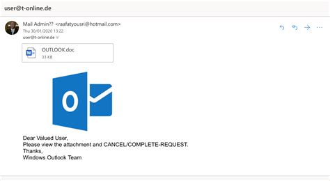 The Outlook Is Cloudy With A Chance Of Scam The Microsoft Outlook Scam