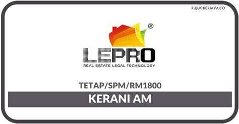 Kini anda boleh gunakan protal cari kerja kosong di maukerja.my untuk mencari kerjaya idaman anda. Jawatan Kosong Terkini Kerani Am Di LePro Management ...