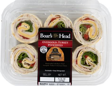 Boar S Head Ovengold Turkey Pinwheels 9 71 Oz Frys Food Stores