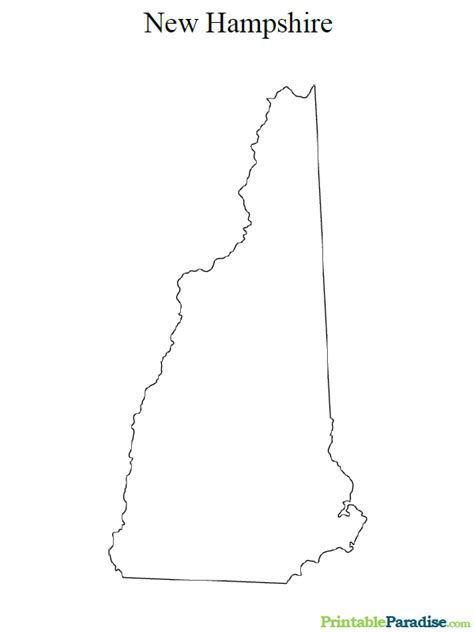 New Hampshire State Map Printable Printable Maps Images