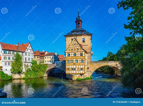 Colorful Town Hall In German City Bamberg Editorial Image Image Of