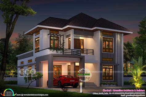 Tell us about your desired changes so we can prepare an estimate for the design service. 1820 sq-ft modern 4 bedroom house plan - Kerala home ...
