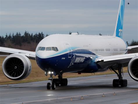 Boeings Enormous New Flagship Plane The 777x Just Flew For The First