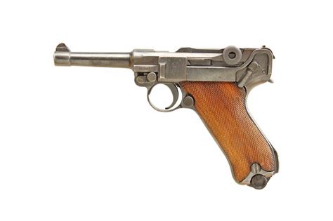 Dwm Luger Cal 9mm Sn22 German World War Ii Military Pistol Blued