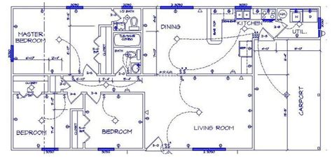 Familiarity with electrical wiring accessories is an. Understanding a residential electrical plan in 2020 | Electrical plan, Electrical layout, Plan ...