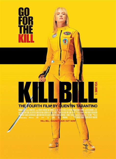 Kill bill v.1 movie poster #01 24x36,size: Beautiful Tarantino Movie Posters