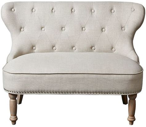 Olliix By Madison Park Taupe Stanford Settee Bob Mills Furniture