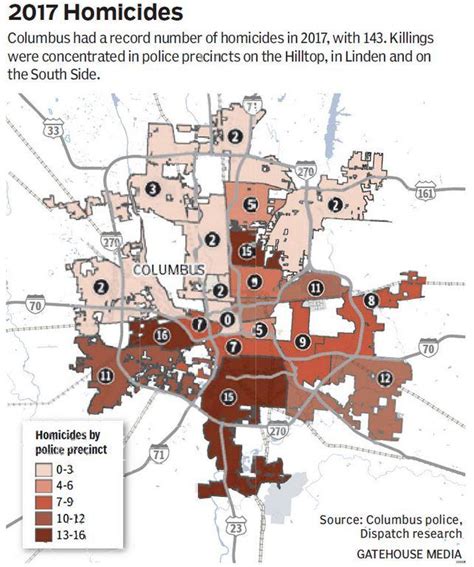 Crime Map Columbus Ohio