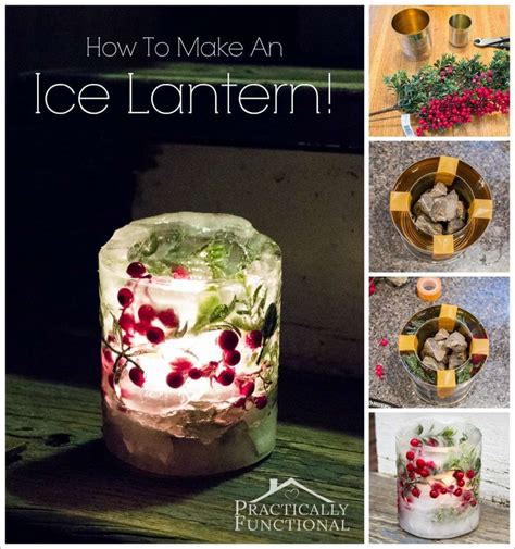 Make This Stunning Ice Lantern Before Winter Ends