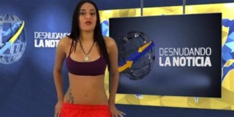 Apresentadora De Tv Fica Nua Ao Vivo Ap S Vit Ria Da Venezuela Na Copa Am Rica Jornal Do Vale