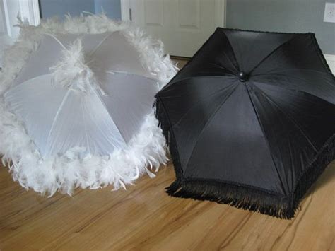 Bride Groom New Orleans Wedding Second Line Umbrellas Feather Etsy
