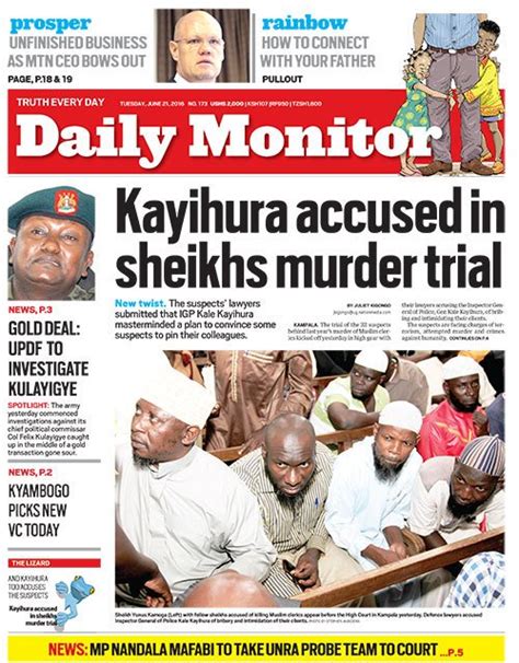 Tun Bericht Süßigkeiten The Daily Monitor Hecke Mehrheit Rechnung