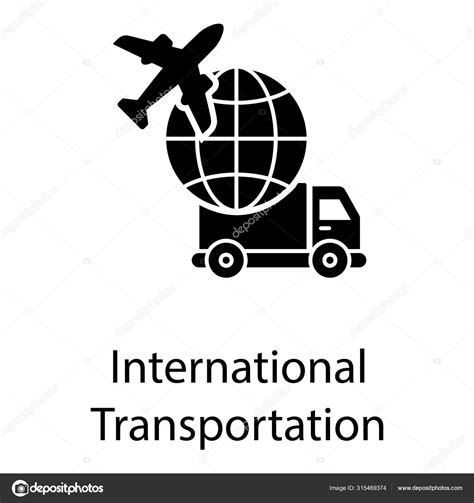 Shipping Global Logistics International Transportation Icon Solid