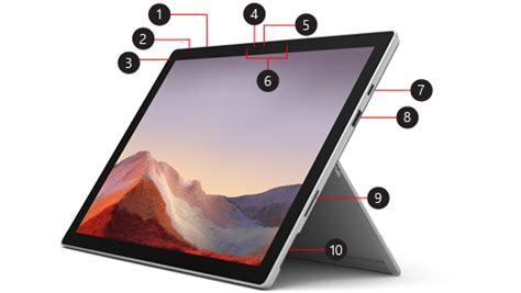 สเปคและฟีเจอร์ Surface Pro 7 รายการ ฝ่ายสนับสนุนของ Microsoft