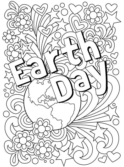 earth day coloring page coloring book