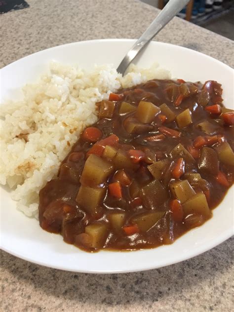Homemade Extra Spicy Japanese Curry Food