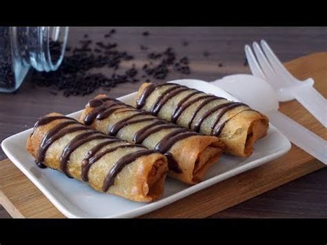 Dibuatnya pun menggunakan kulit lumpia, dan tetu diisi dengan pisang dan juga coklat. Resep Dan Cara Membuat Pisang Aroma Coklat Keju - MP3 MUSIC DOWNload