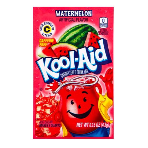 Kool Aid Watermelon Preparato Per Bevande Allanguria Da 43g