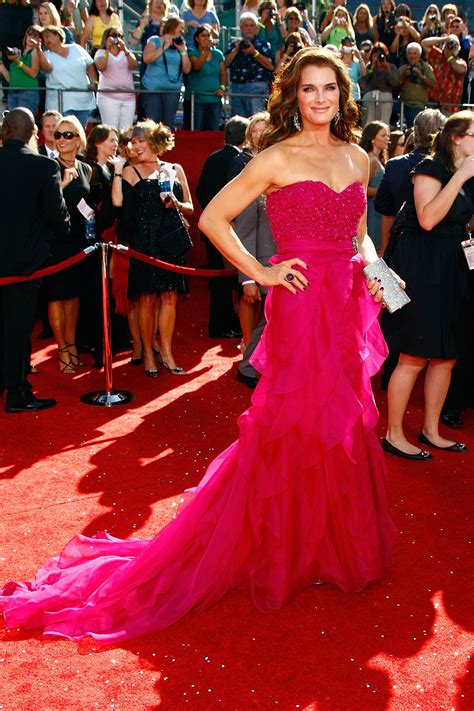Red Carpet Style Icon Brooke Shields Via Stylelist Fashion 2008