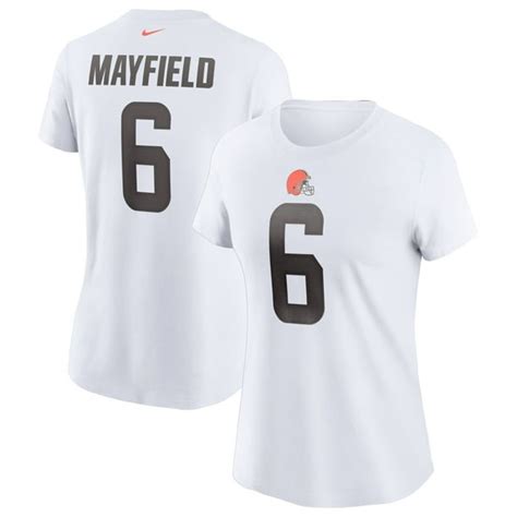 Baker Mayfield Cleveland Browns Nike Womens Name And Number T Shirt