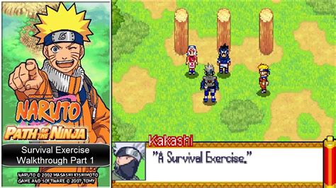 Naruto Path Of The Ninja Survival Exercise Walkthrough Part 1 Youtube