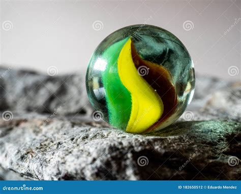 Colored Clear Glass Marbles Stock Photo Image Of Clear Round 182650512