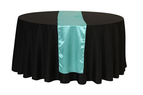 14 X 108 Inch Satin Table Runner Turquoise Table Runners Wedding Wedding Table Linens Teal