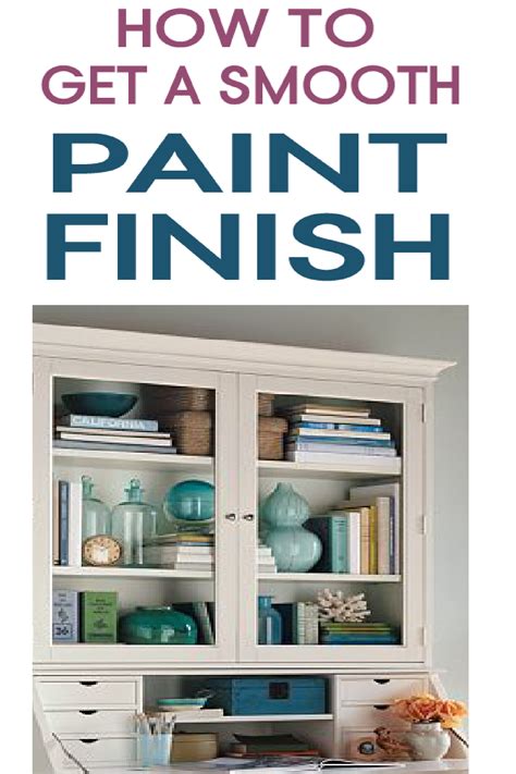 Learn How To Get A Smooth Finish On Any Paint Job You Have Paint